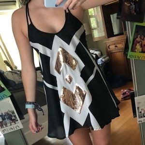 Homecoming mini dress